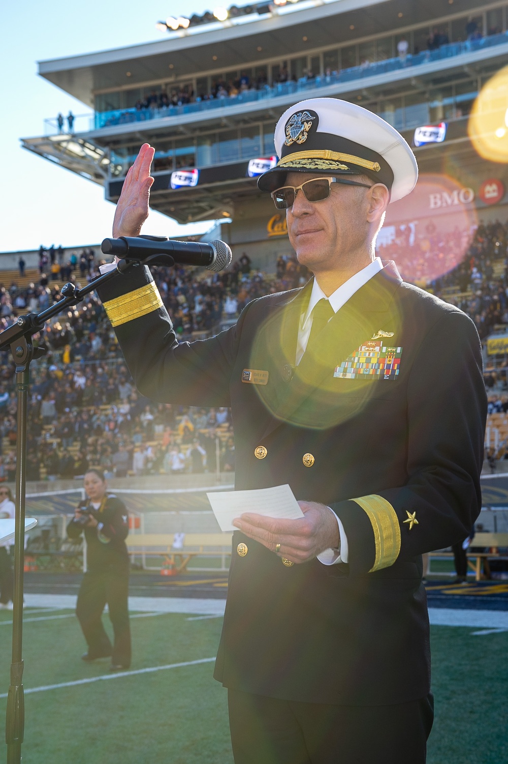 UC Berkeley ROTC Oath of Enlistment Ceremony