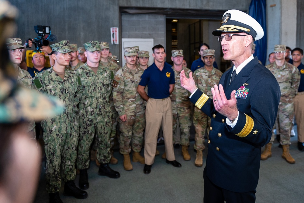 UC Berkeley ROTC Oath of Enlistment Ceremony