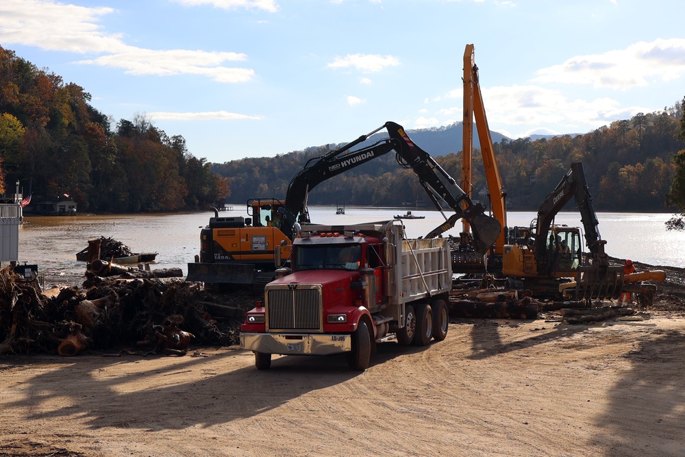 USACE continues supporting Hurricane Helene recovery efforts in North Carolina