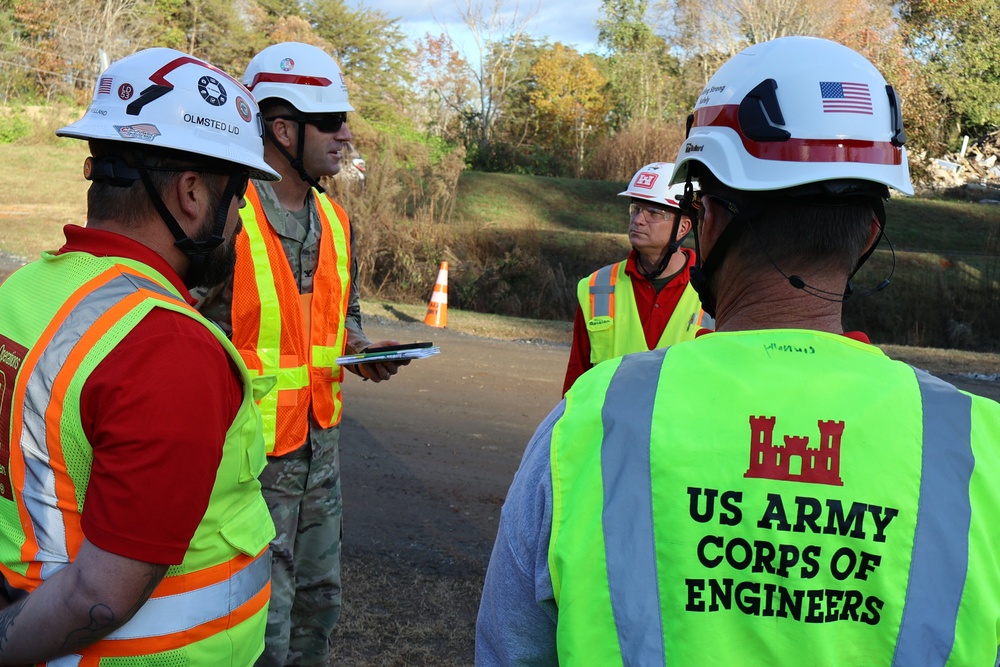 USACE continues supporting Hurricane Helene recovery efforts in North Carolina