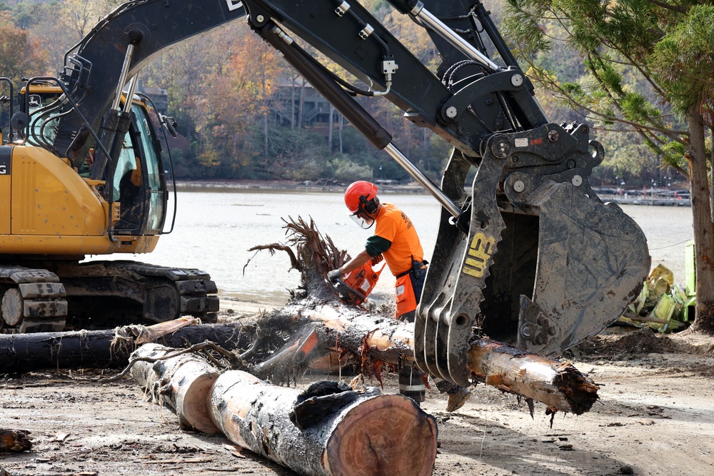 USACE continues supporting Hurricane Helene recovery efforts in North Carolina