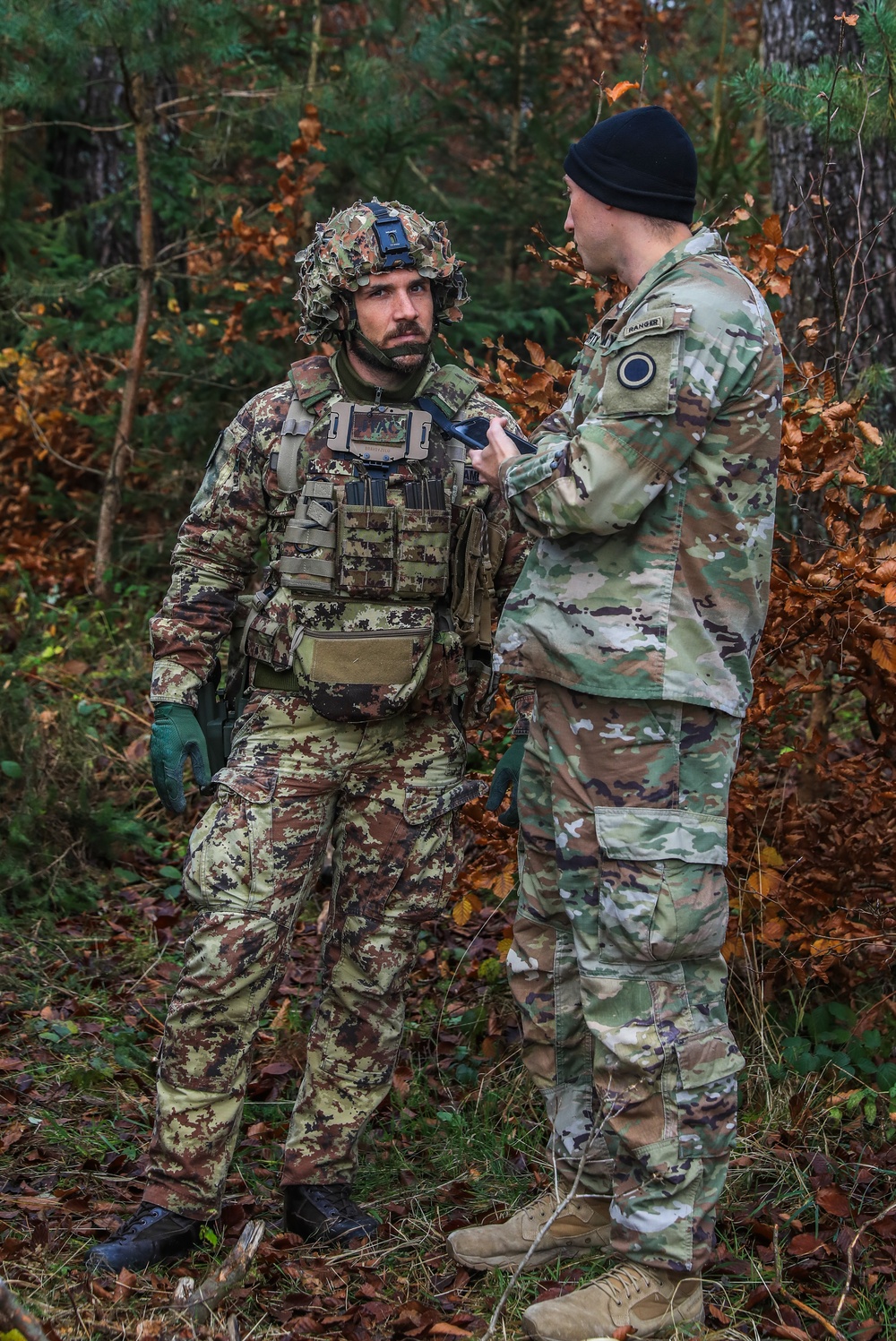 Interview preparation during the Dynamic Front 25 exercise