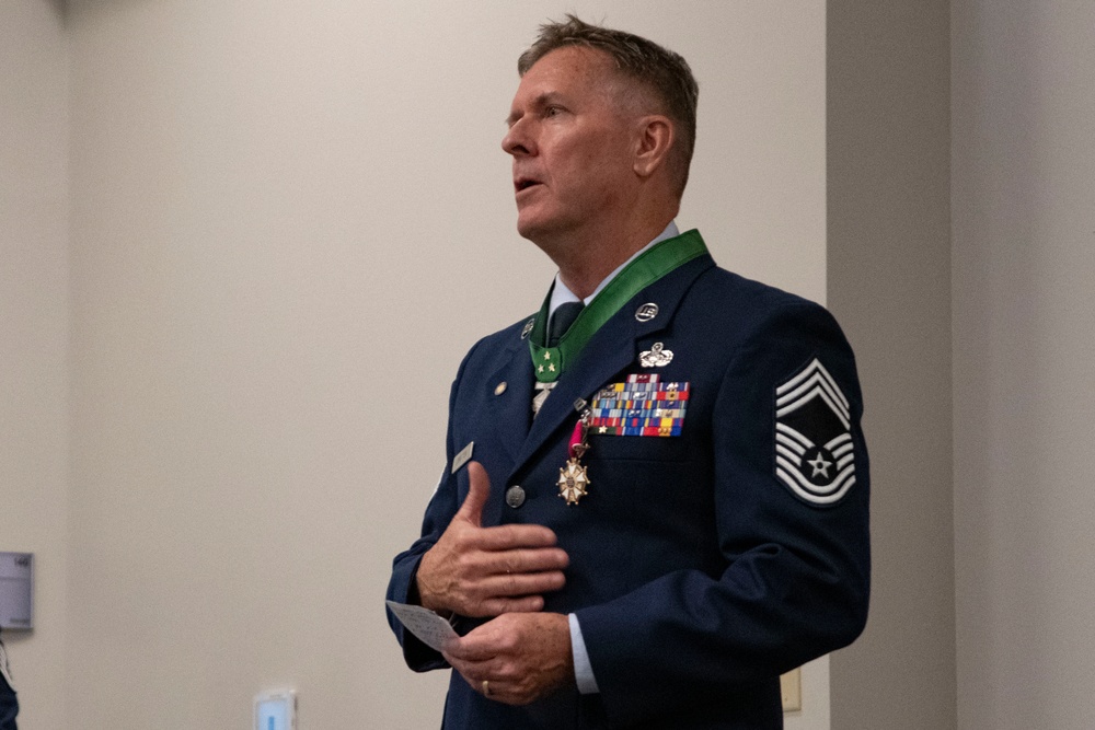 Chief Master Sgt. retires after 30+ years of service