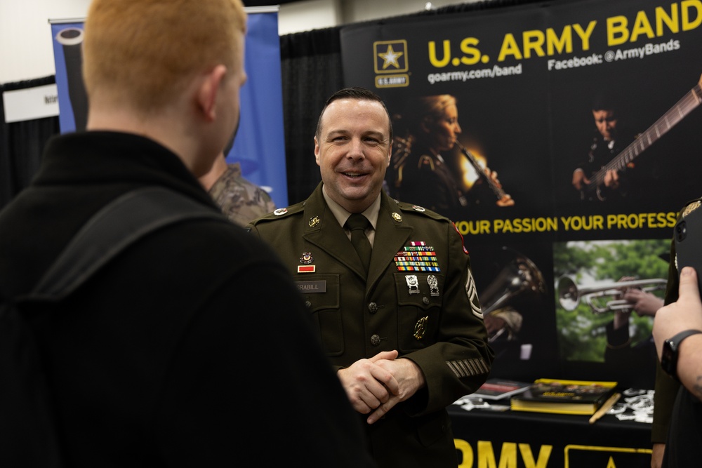 U.S. Army Blues headline Percussive Arts Society International Convention in partnership with U.S. Army Recruiting Command