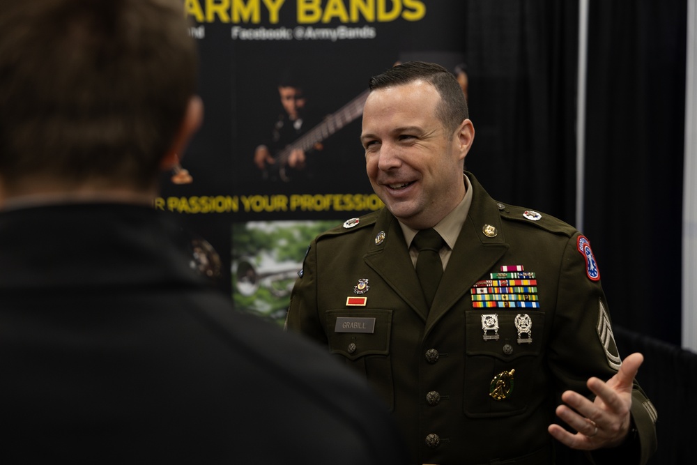 U.S. Army Blues headline Percussive Arts Society International Convention in partnership with U.S. Army Recruiting Command