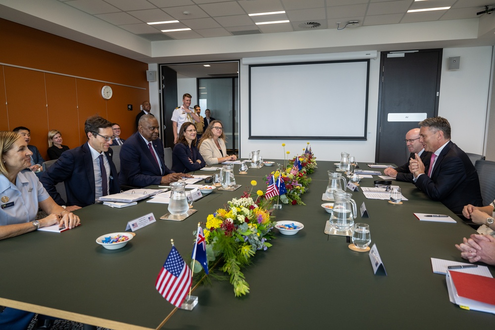 Secretary Austin, Australia Deputy Prime Minister Marles conduct bilateral meeting