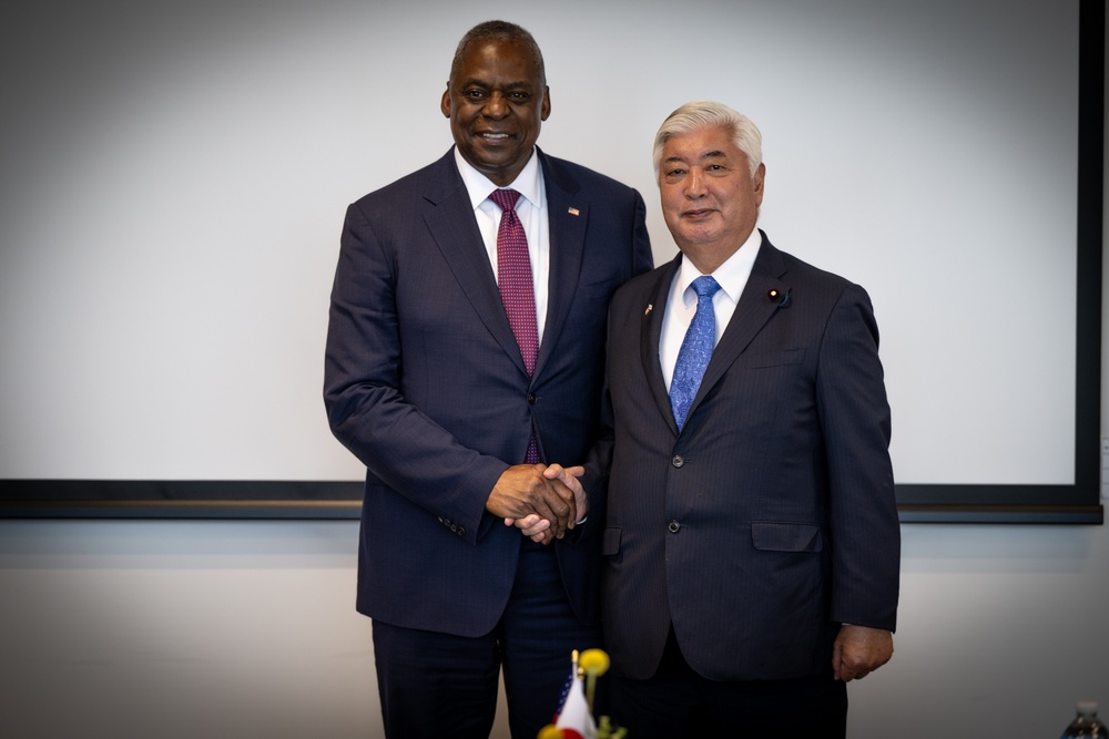 Secretary Austin, Japan Minister of Defense Nakatani conduct Bilateral meeting