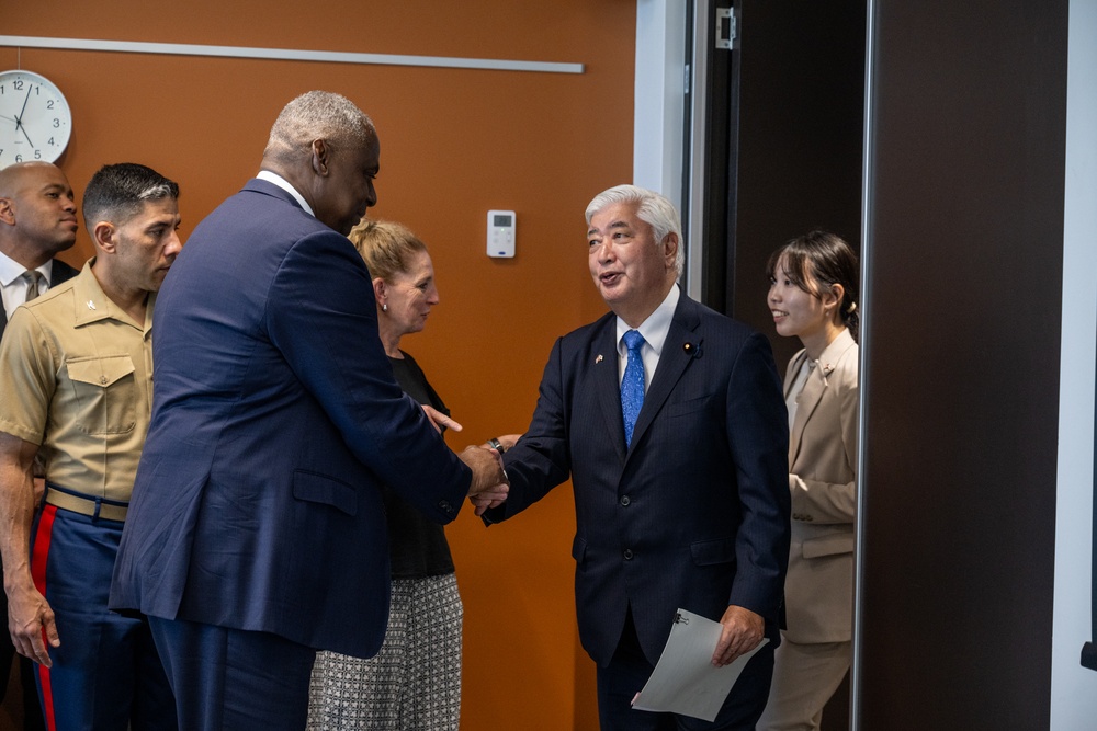 Secretary Austin, Japan Minister of Defense Nakatani conduct Bilateral meeting