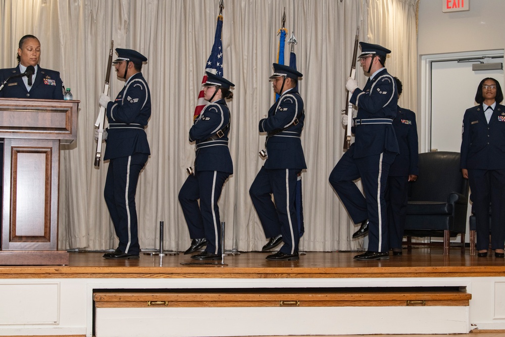 Chief Master Sgt. LaWanda Jackson retires from the 192nd Wing, Virginia Air National Guard