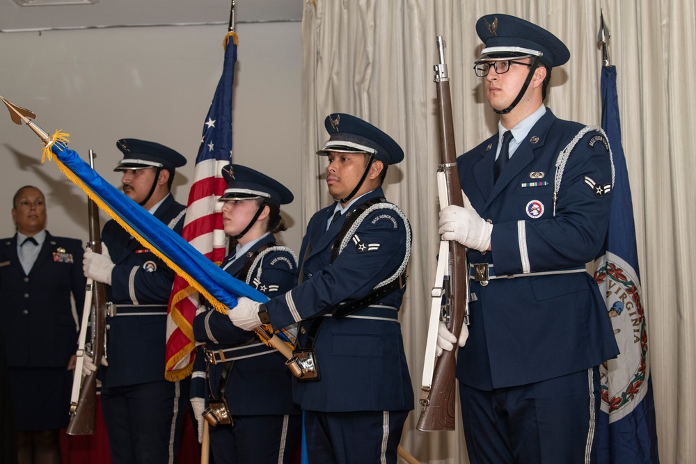 Chief Master Sgt. LaWanda Jackson retires from the 192nd Wing, Virginia Air National Guard