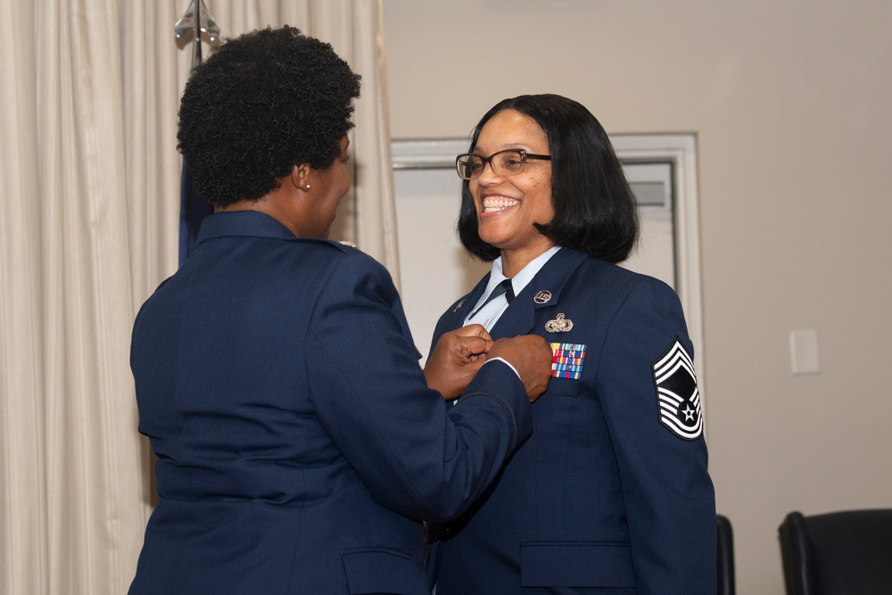 Chief Master Sgt. LaWanda Jackson retires from the 192nd Wing, Virginia Air National Guard