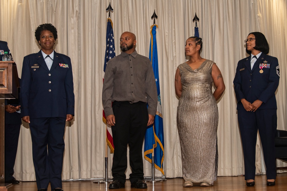 Chief Master Sgt. LaWanda Jackson retires from the 192nd Wing, Virginia Air National Guard