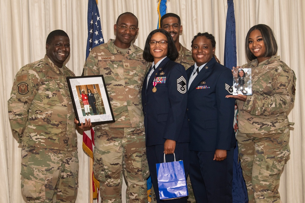 Chief Master Sgt. LaWanda Jackson retires from the 192nd Wing, Virginia Air National Guard