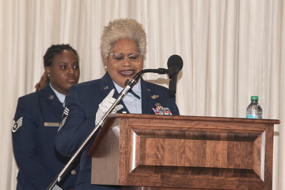 Chief Master Sgt. LaWanda Jackson retires from the 192nd Wing, Virginia Air National Guard