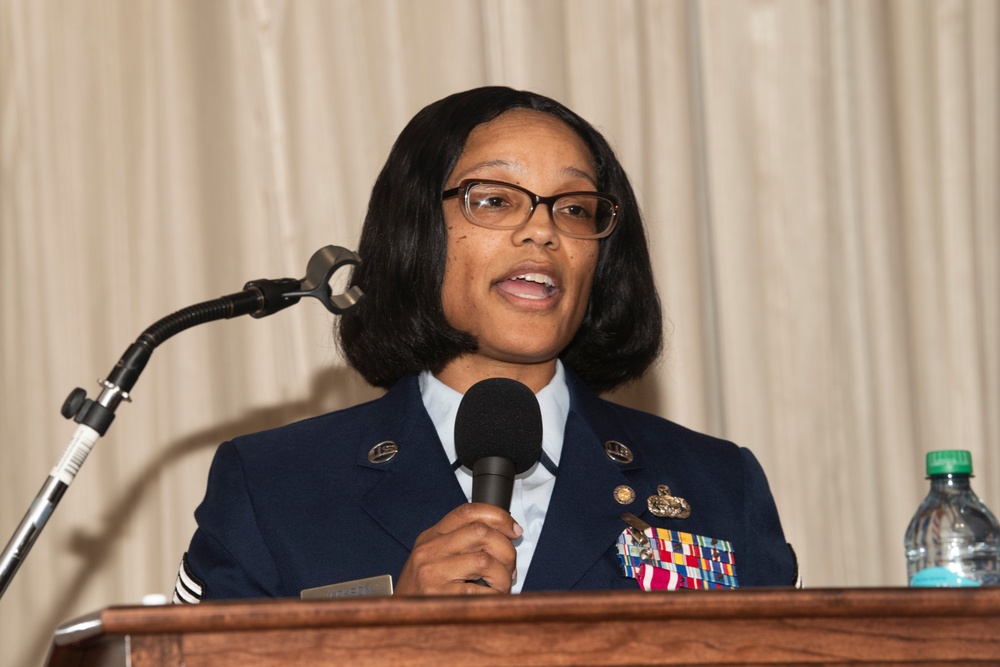 Chief Master Sgt. LaWanda Jackson retires from the 192nd Wing, Virginia Air National Guard