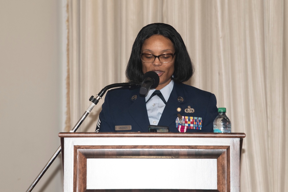 Chief Master Sgt. LaWanda Jackson retires from the 192nd Wing, Virginia Air National Guard