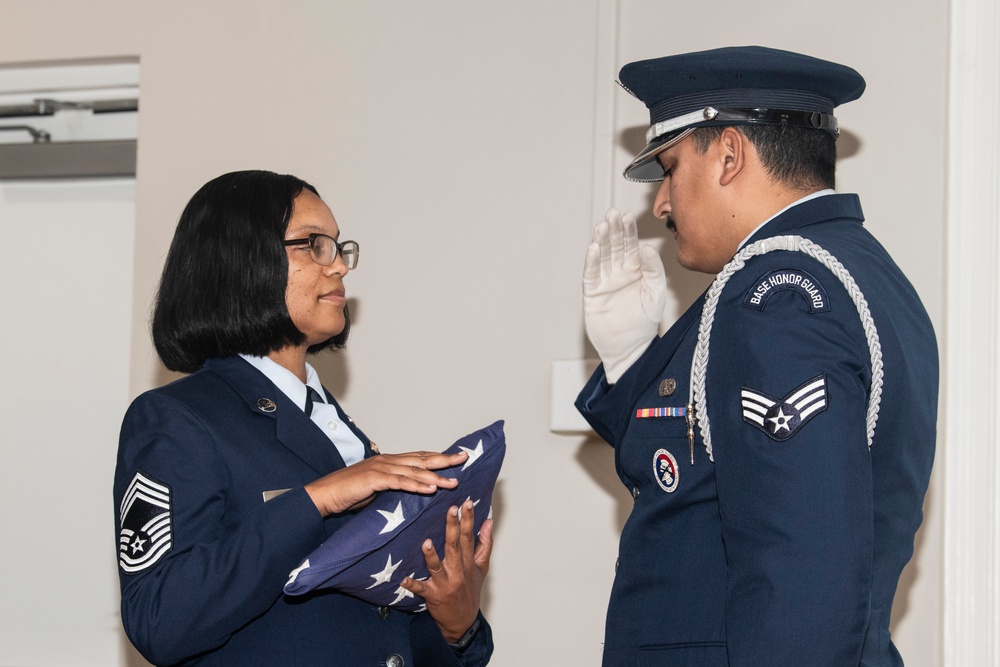 Chief Master Sgt. LaWanda Jackson retires from the 192nd Wing, Virginia Air National Guard