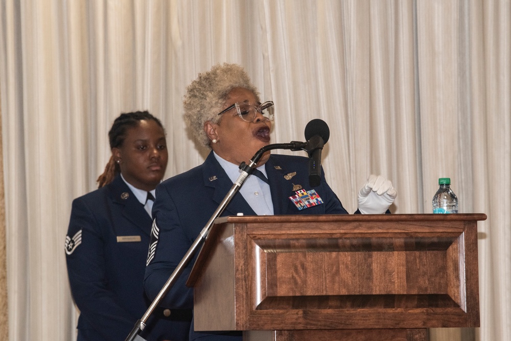 Chief Master Sgt. LaWanda Jackson retires from the 192nd Wing, Virginia Air National Guard