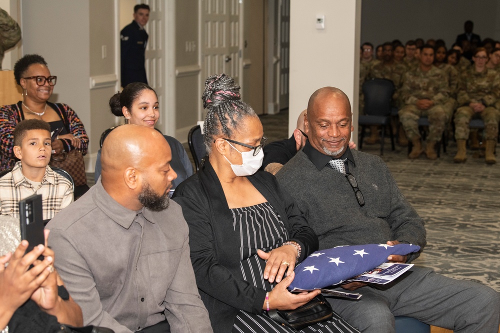 Chief Master Sgt. LaWanda Jackson retires from the 192nd Wing, Virginia Air National Guard