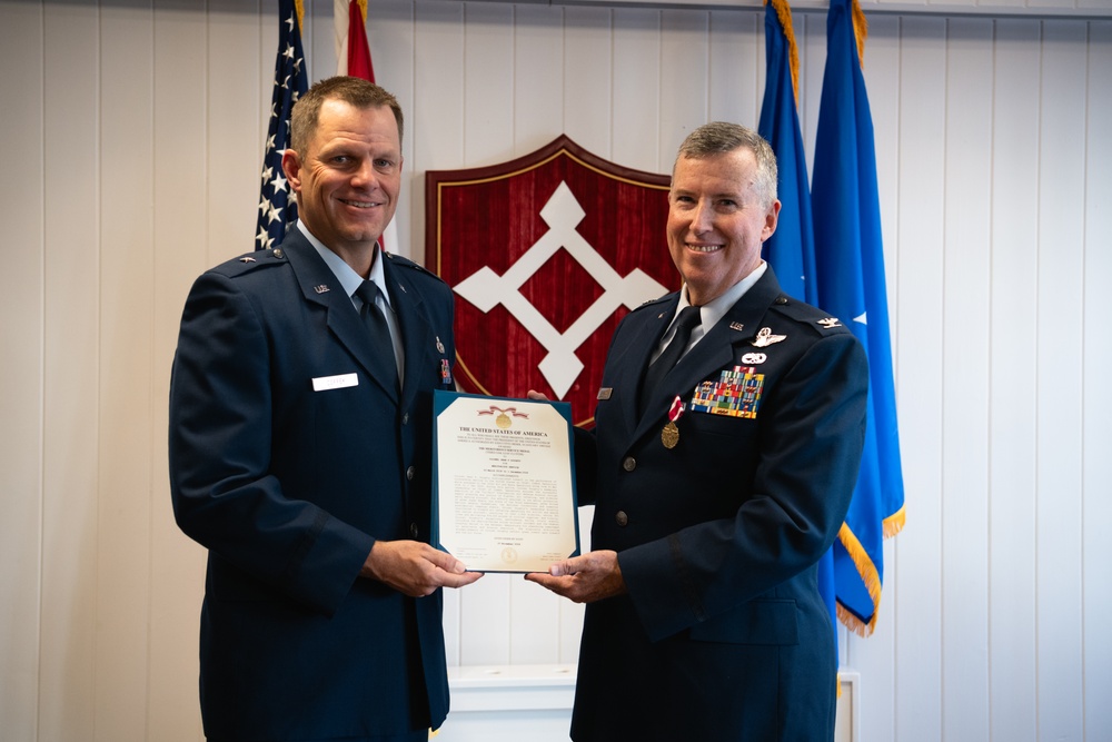 Leaders, Family Gather During Col. Doughty Retirement Ceremony