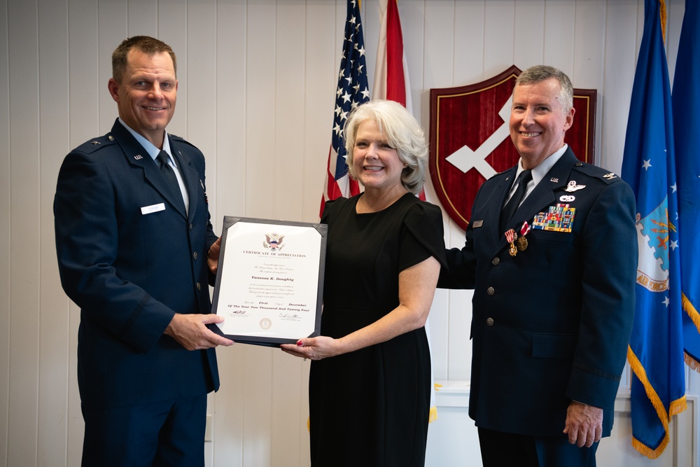 Leaders, Family Gather During Col. Doughty Retirement Ceremony