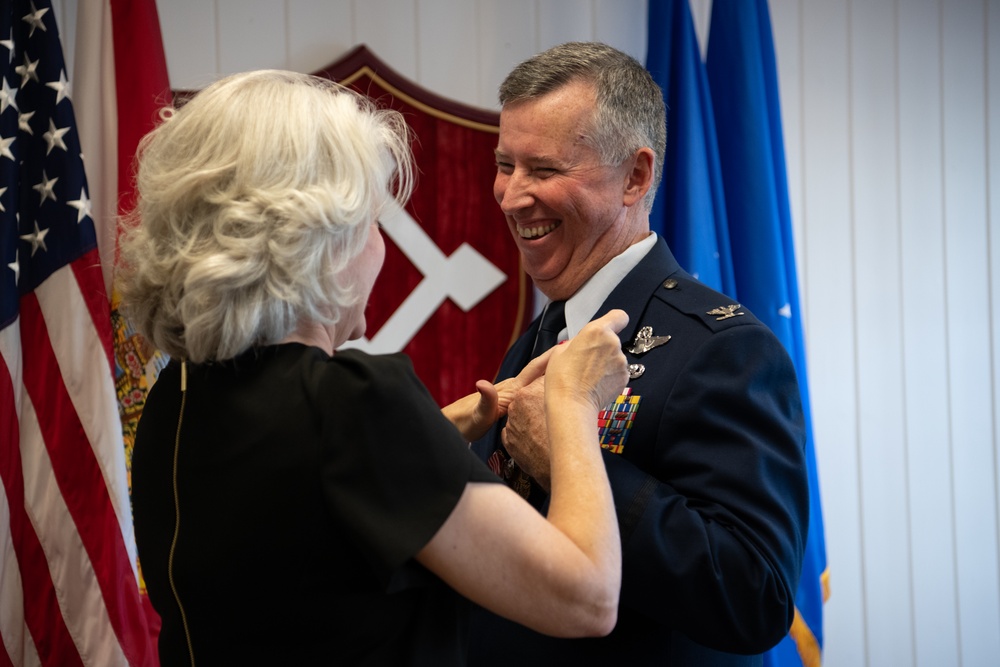 Leaders, Family Gather During Col. Doughty Retirement Ceremony