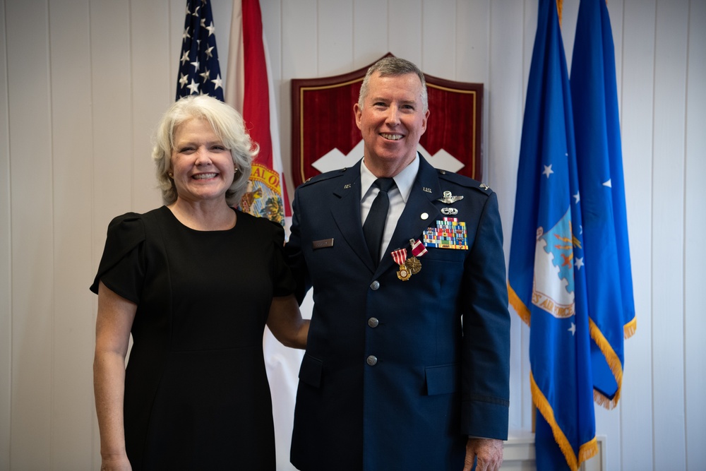 Leaders, Family Gather During Col. Doughty Retirement Ceremony