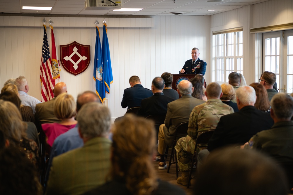 Leaders, Family Gather During Col. Doughty Retirement Ceremony