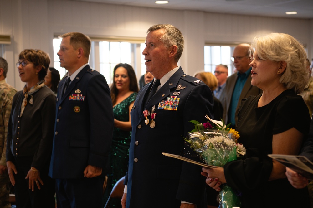 Leaders, Family Gather During Col. Doughty Retirement Ceremony