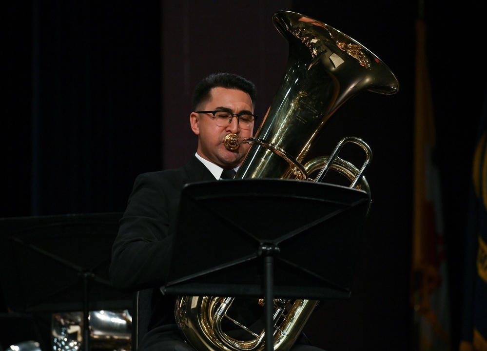 United States Navy Concert Band Performs at River Hill High School