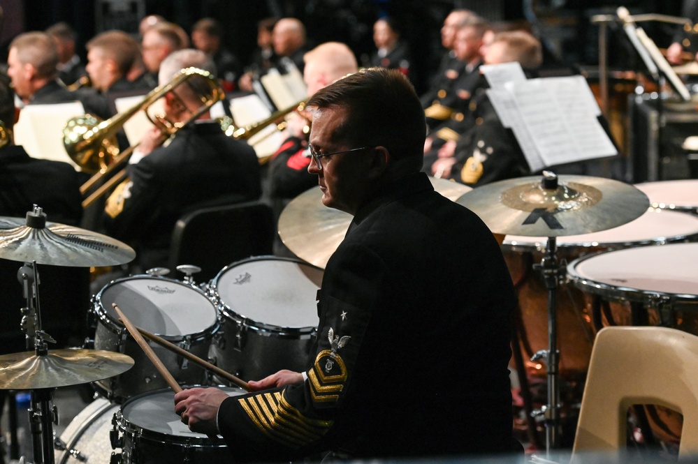 United States Navy Concert Band Performs at River Hill Highschool