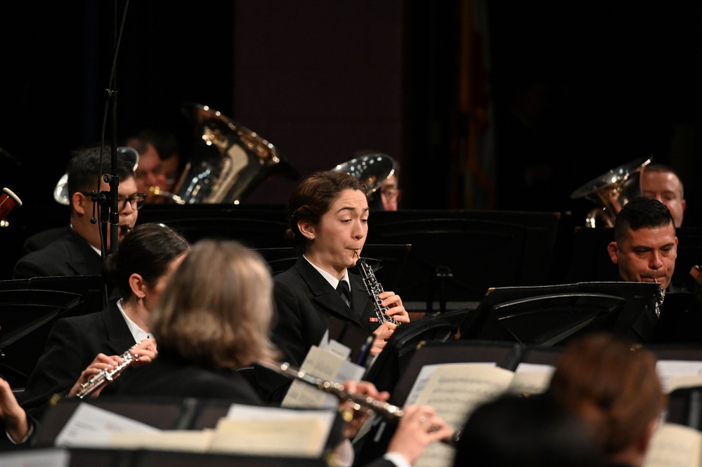 United States Navy Concert Band Performs at River Hill High School