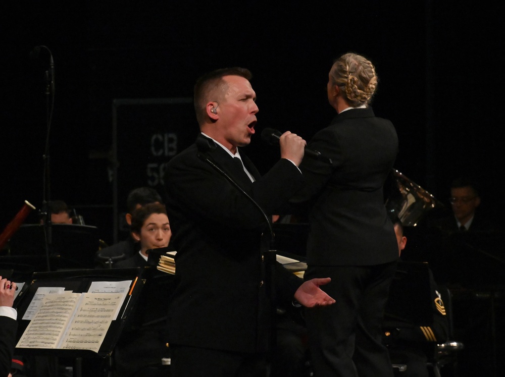 United States Navy Concert Band Performs at River Hill High School