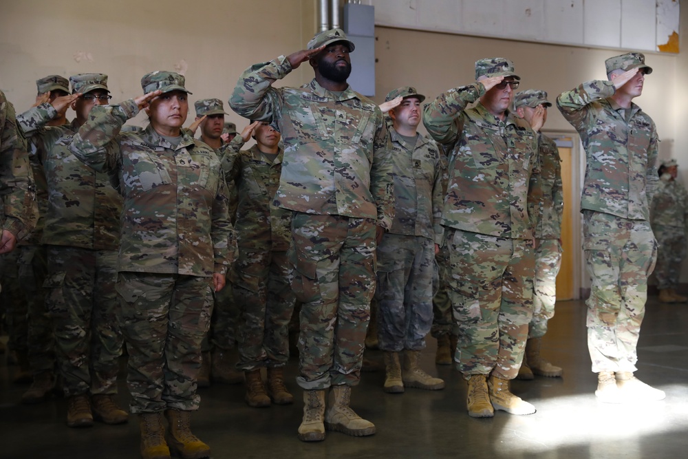 115th Regional Support Group Deployment Ceremony