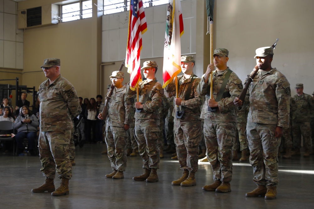 115th Regional Support Group Deployment Ceremony