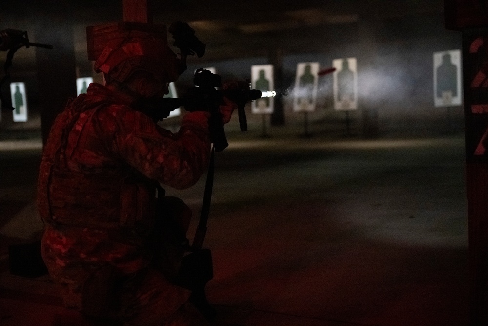 192nd SFS Night Fire Training