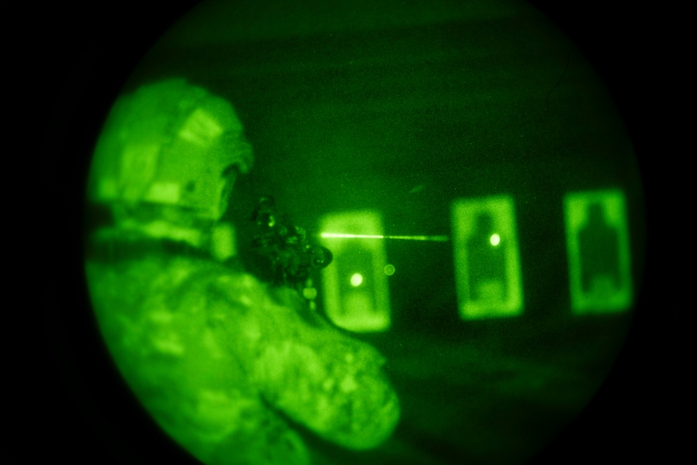 192nd SFS Night Fire Training