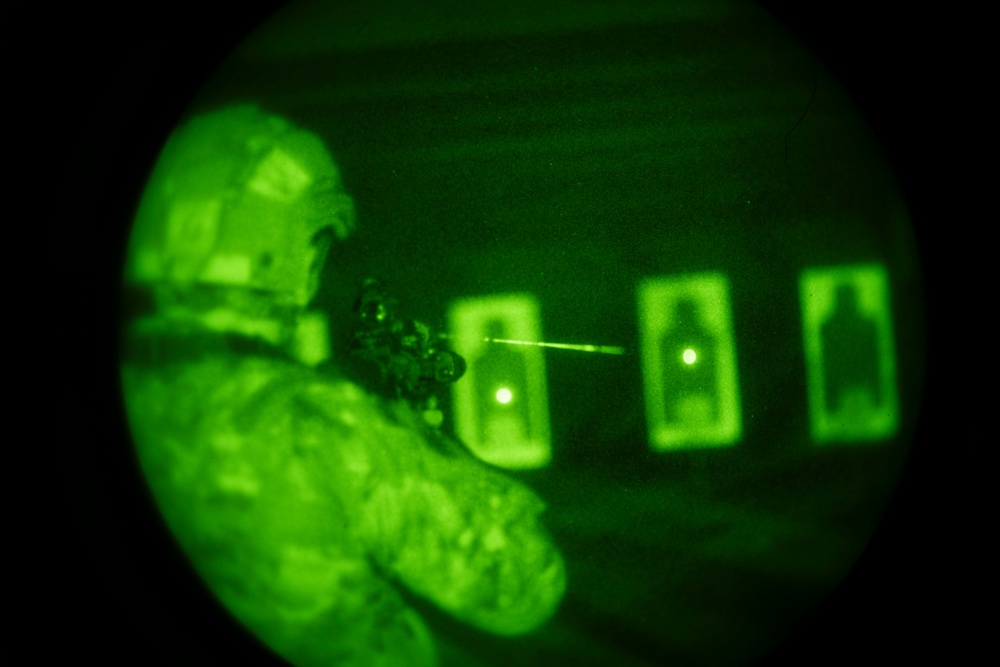 192nd SFS Night Fire Training