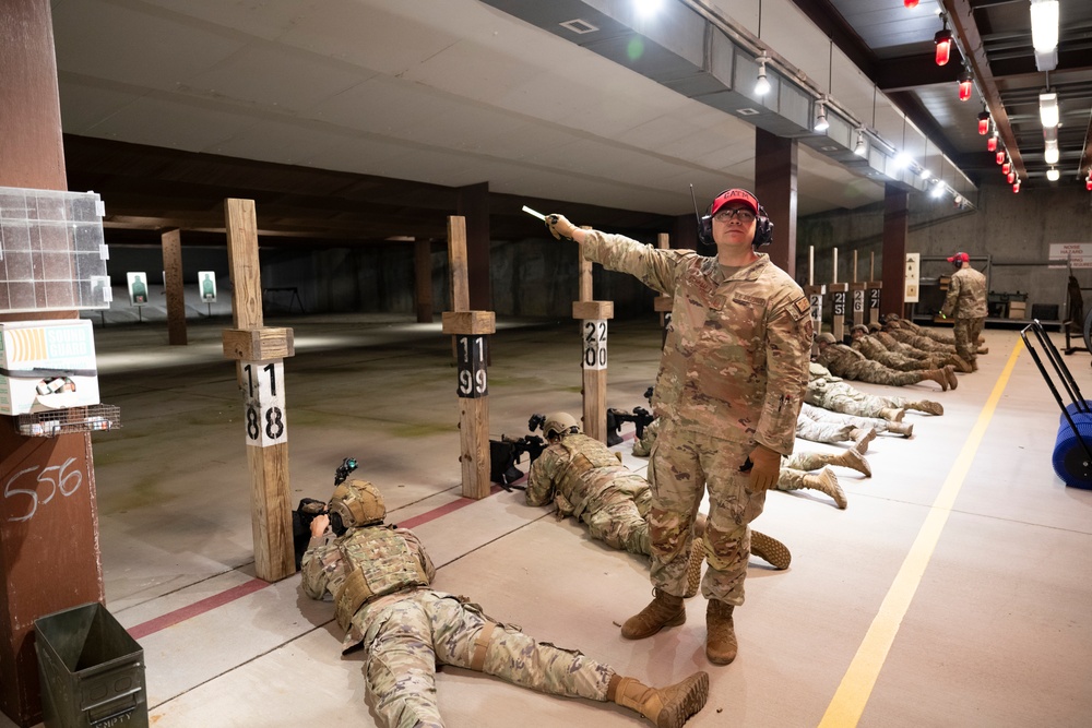 192nd SFS Night Fire Training