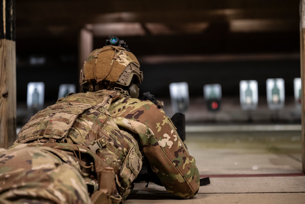 192nd SFS Night Fire Training