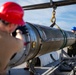 USS Springfield onloads Tomahawks