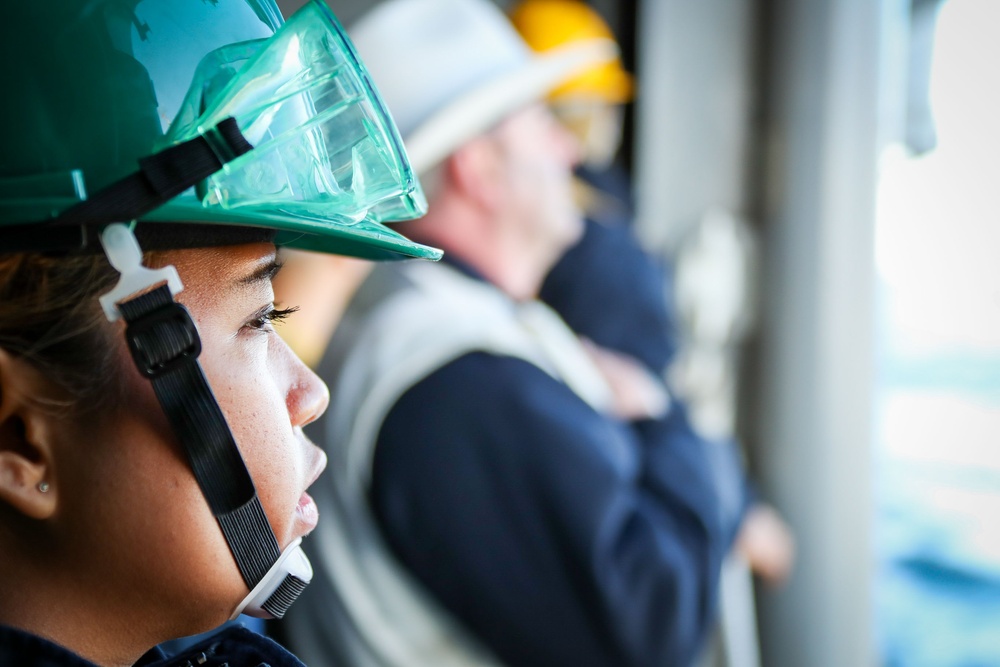 USS Tripoli Conducts Replenishment-at-Sea