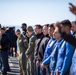 Sailors conduct a FOD walk-down