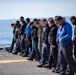 Sailors conduct a FOD walk-down