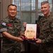 Brig. Gen. Kevin Collins Meeting with ROK Marine Col. Choong Hyo Yang