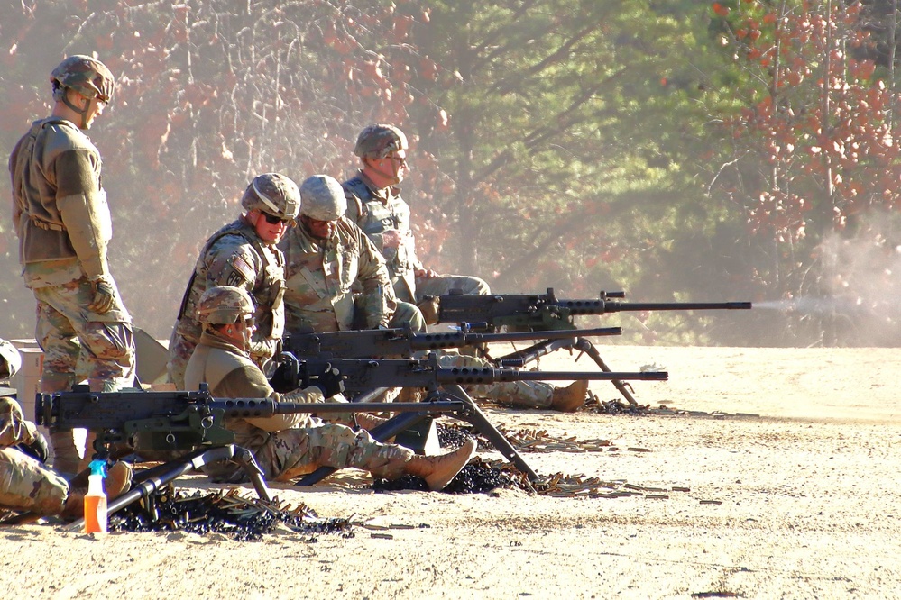 JB MDL- 55th Sustainment Brigade, Crew Served Weapons