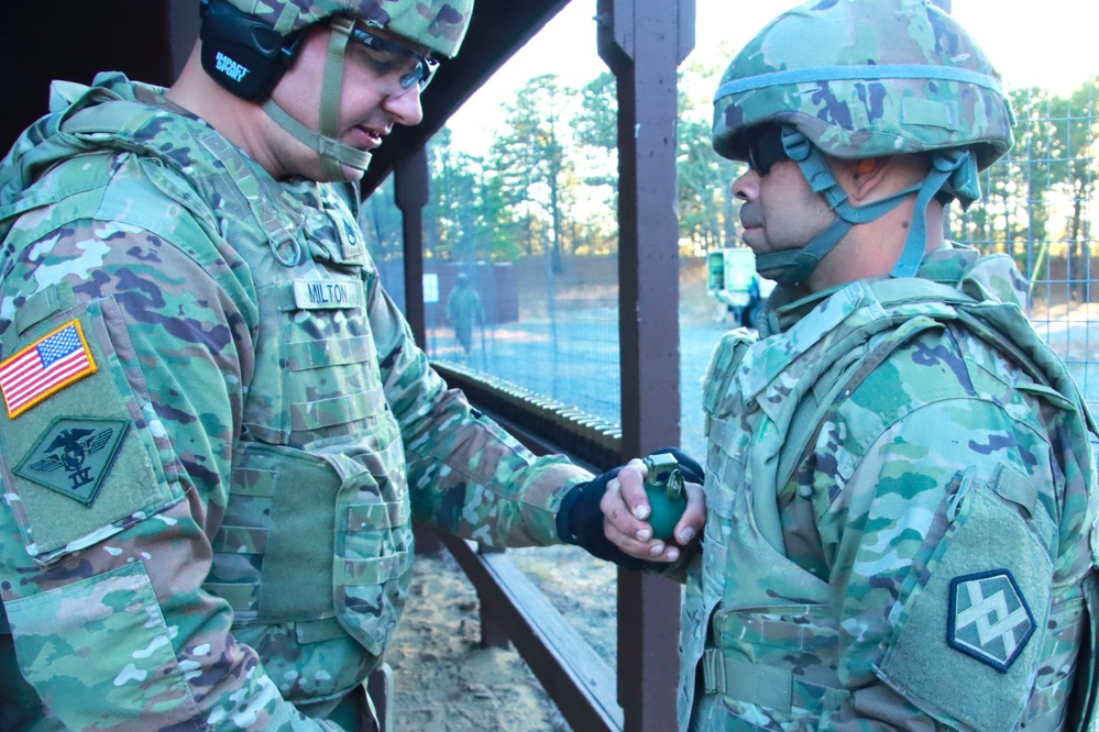 JB MDL- 55th Sustainment Brigade, Hand Grenade Range