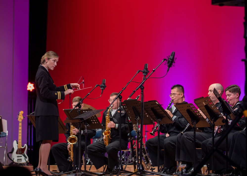 7th Fleet Band Performs at Yokosuka City Culture Hall