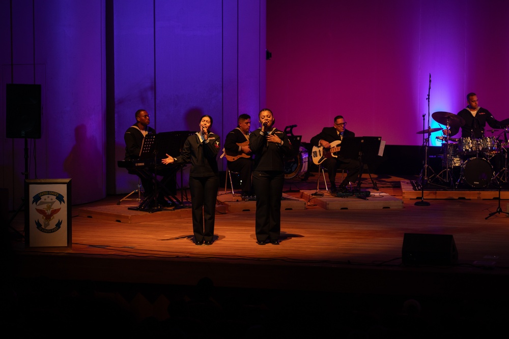 7th Fleet Band Performs at Yokosuka City Culture Hall