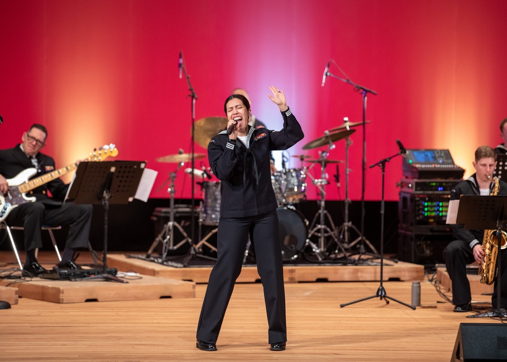 7th Fleet Band Performs at Yokosuka City Culture Hall